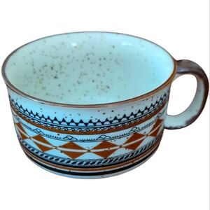 MCM Vandor Imports Aztec design mug/soup bowl